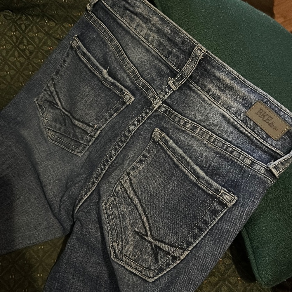 BKE YOUTH DENIM FLARE LEG JEANS